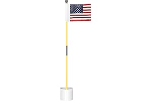 KINGTOP Golf Flagstick and Cup: Perfect Practice for the Ultimate Golf Experience
