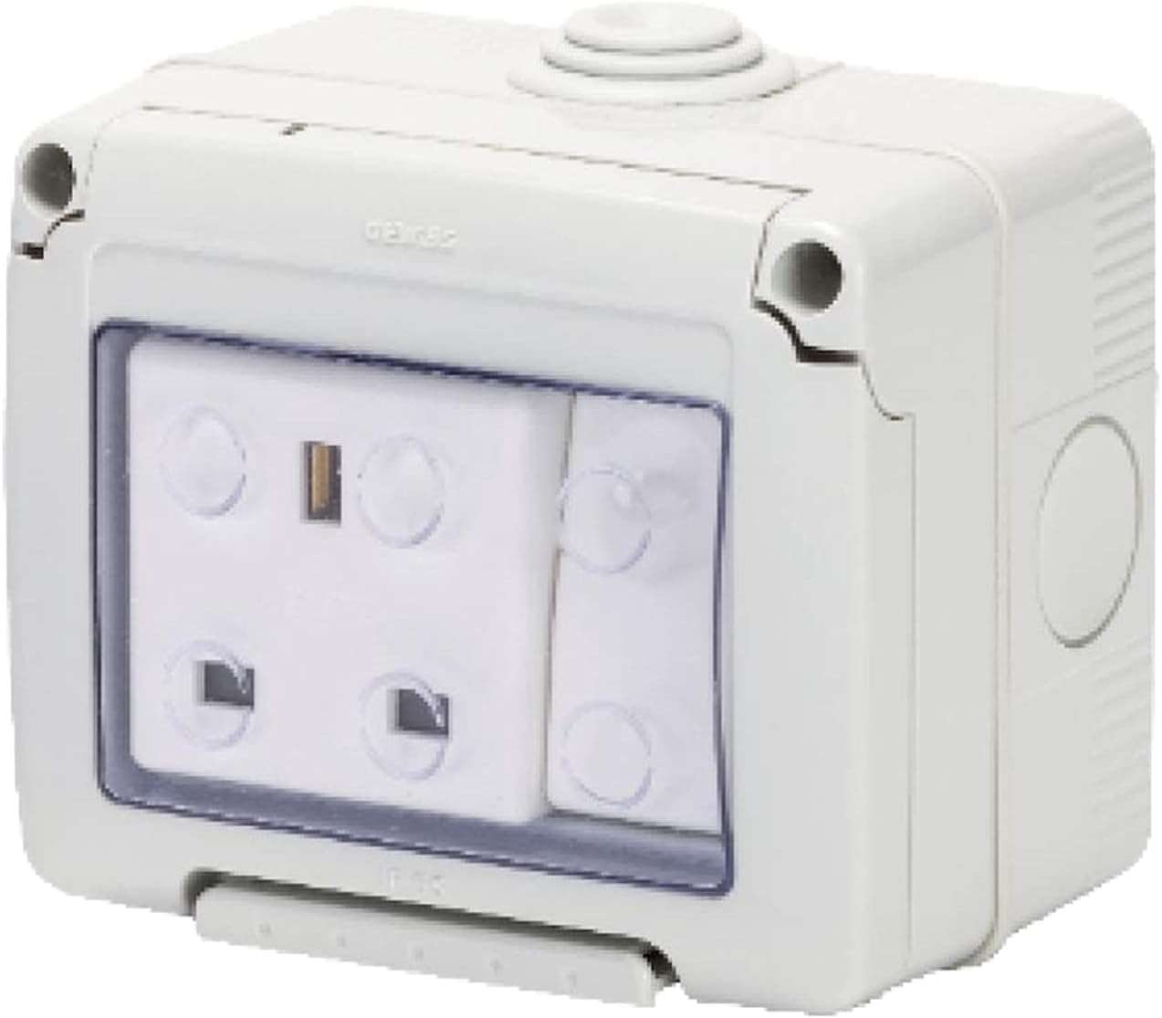 Gewiss Waterproof Switch Socket Box- Gw27851g, Ip55