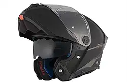 Capacete Articulado MT Atom 2 SV Robocop Escamoteavel Preto