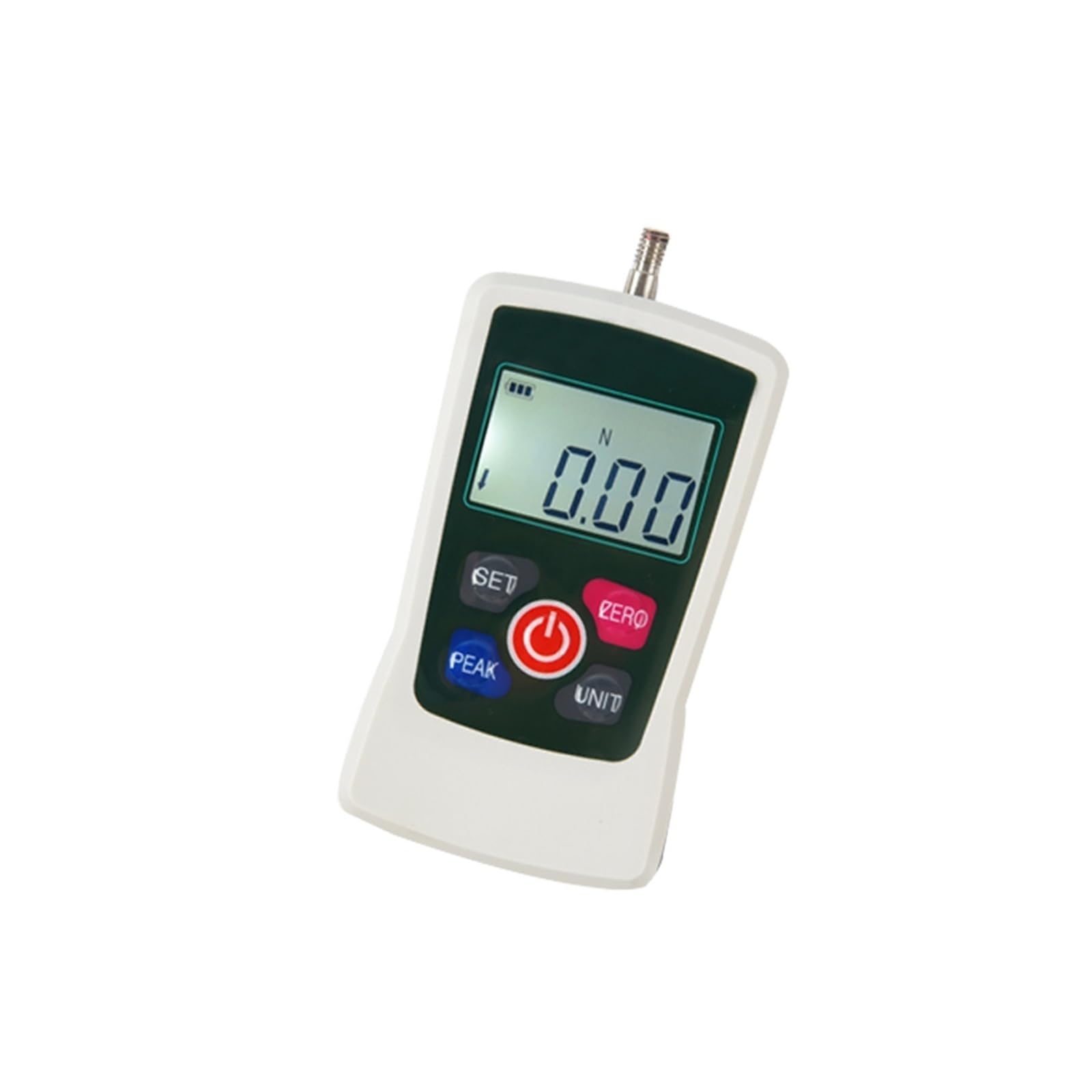 Dynamometer, 50N/5Kg Tragbarer Spannungsdruck Wirtschaftlicher digitaler Druck- und Zugkraftmesser LCD-Bildschirm Handgriff-Dynamometer