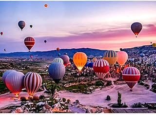 1000 Piece Jigsaw Puzzles, Jigsaw Puzzles for Adults Teenagers Jigsaw Puzzle Hot Air Balloon (70x50cm)