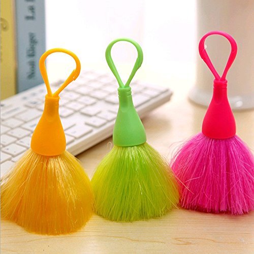 Candy Color Mini Keyboard Cleaning Brush, Electrostatic Anti-Static Dust Cleaner for Laptop, Mouse, Screen, Car Dashboard & Electronics – Portable Small Whisk Broom (1 Pc)-image-6
