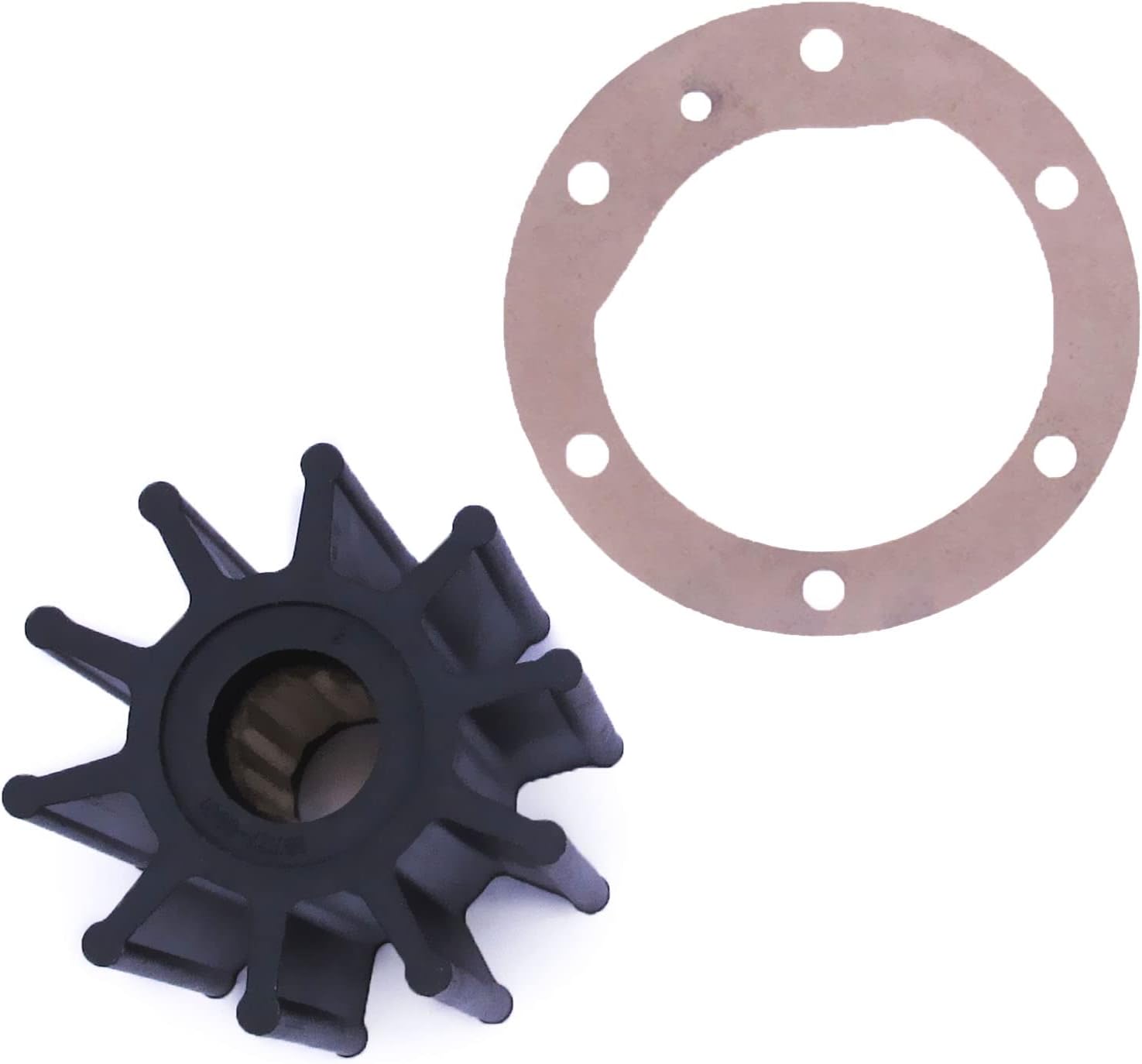 Water Pump Impeller 18777-0001 18777-0001-P 22120-0001 for Jabsco /124223-42092 119773-42600 for Yanmar /500104 500133 for CEF /834794 876120-7 for Volvo Penta / 5022 for ANCOR / 9-45704 for Mallory