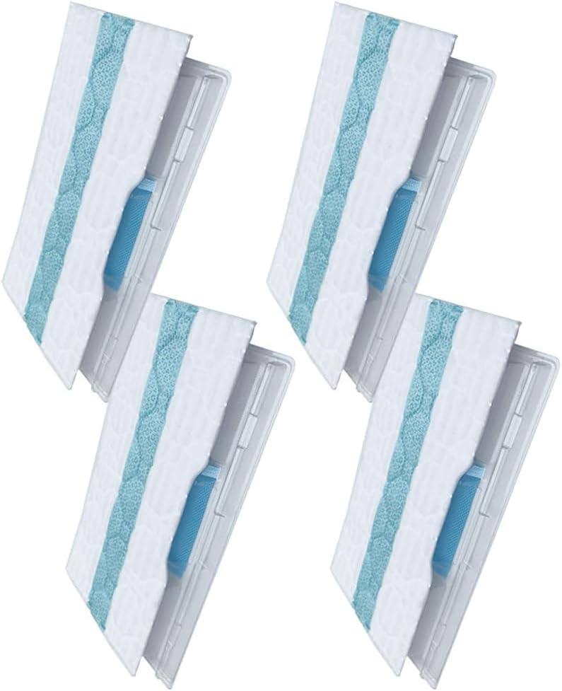 Daaxing Mop Pads For Shark VM252 Vacmop Pro Hardwood Floor Cordless Vacuum Cleaner Replacement Accessories, (4PCS)