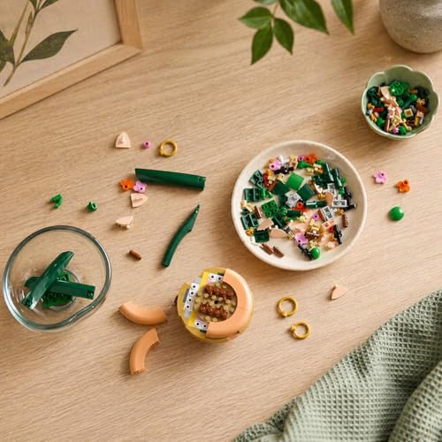 Image of Mini Orchid Building Blocks Set (274 PCS) | DIY Artificial Flower Plant Model | Botanical Home Decor Toy for Kids & Adults | Creative Gift Set