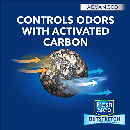 Fresh Step Outstretch, Clumping Cat Litter, Advanced, Extra Large, 32 Pounds Total (2 Pack Of 16Lb Boxes) #TOP4