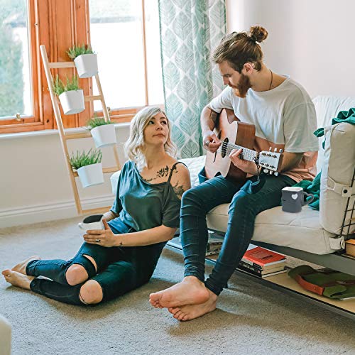 Miamio - Coffee Mugs/Kissing Mugs Bridal Pair Gift Set For Weddings/Birthday/Anniversary With Gift Box (Gray) #TOP7