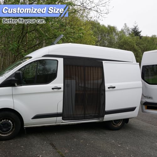 Moustiquaire magnétique Ford Transit Custom H2 anti-insectes pour le camping - 3
