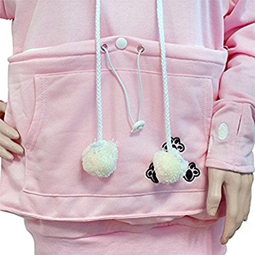 Neufashion Pet Cat Dog Kangaroo Pouch Hoodies Pullover Sweater Pocket Hoodie Cat Dog Holder Carrier Sweatshirt #TOP2