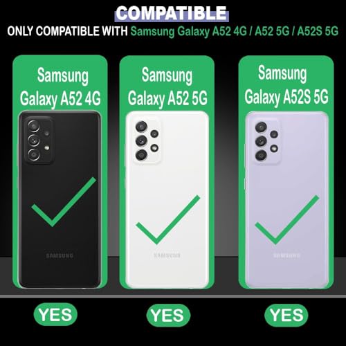 Image of amazon basics Basic Case for Samsung Galaxy A52 5G (Polycarbonate, Thermoplastic Polyurethane Black)