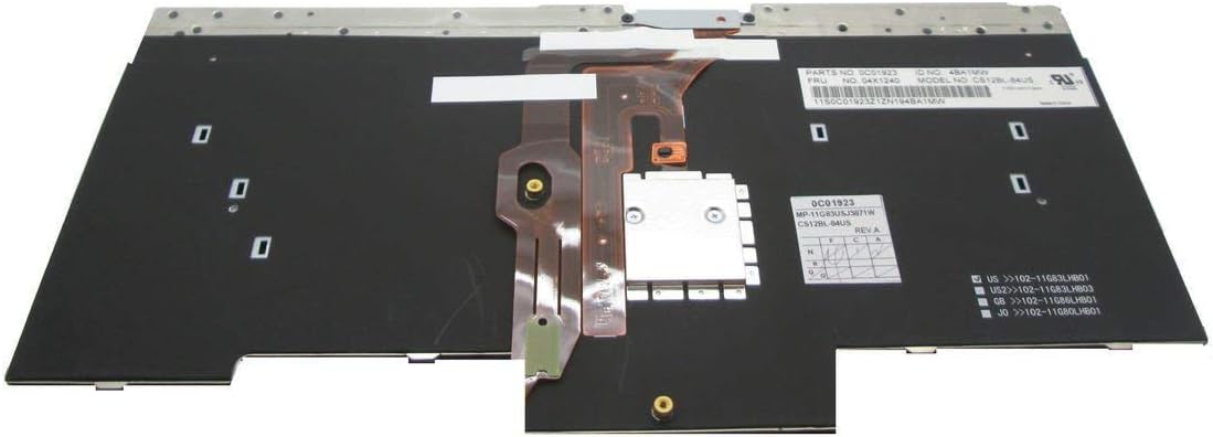 New Genuine Keyboard for Thinkpad T530 T430 T430s X230 W530 Backlit Keyboard 04X1240