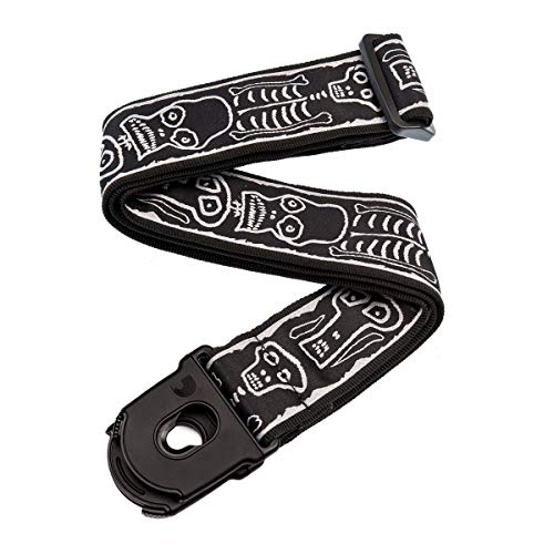 D'Addario 50MM Pl Lock- Js Skull N Bones (50PLJS01)