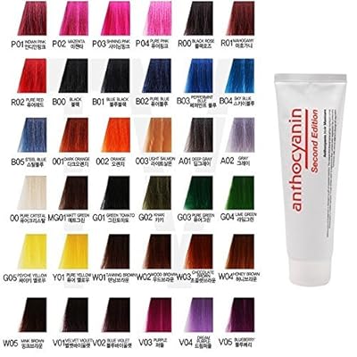 Anthocyanin Hair Manicure Color Second Edition 230g 8.1 OZ P05 GRAY PINK autor: Sarangsae