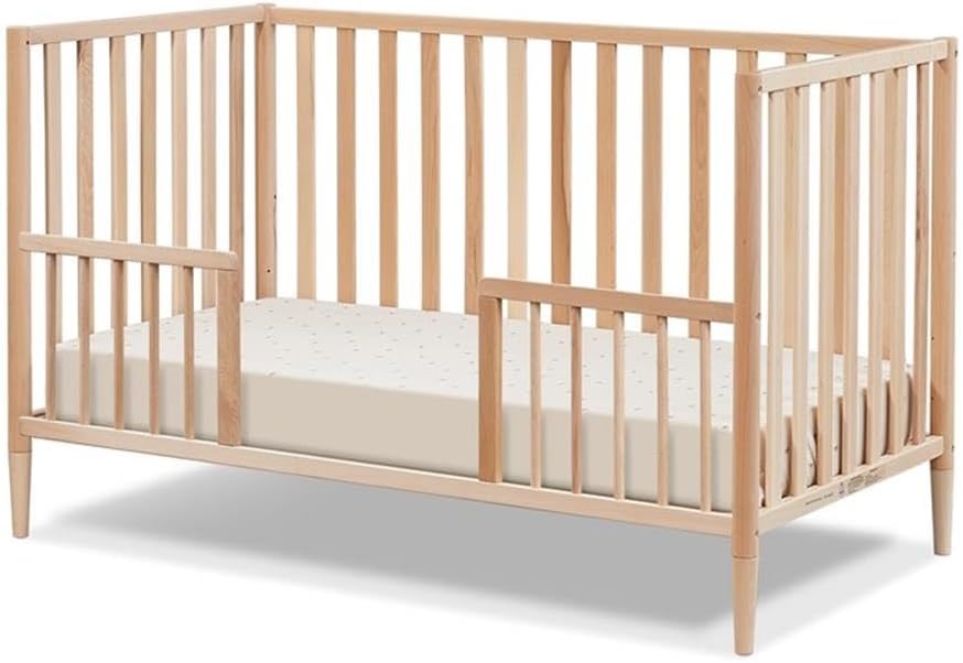 Pemberly Row Set of 2 3-in-1 Convertible Crib & Mattress Foam