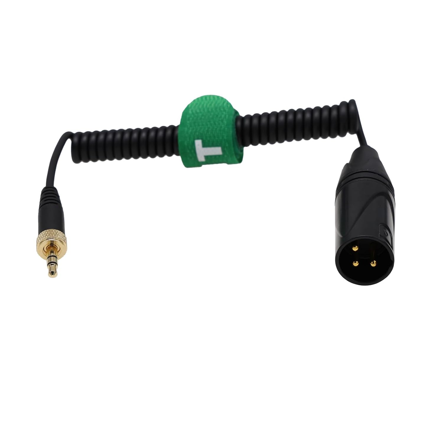 Receiver Audio Cable for Sennheiser EK500 G4 Sony UWP D21 URX Deity to C300 XF605 Sony FX9 Camera Sound Devices Mixer, Locking 3.5mm 1/8" to XLR 3 Pin