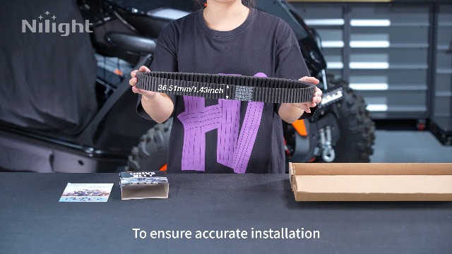 Image of Nilight Drive Belt for Can-Am Maverick X3 Turbo X XDS XRS 422280652 Belts