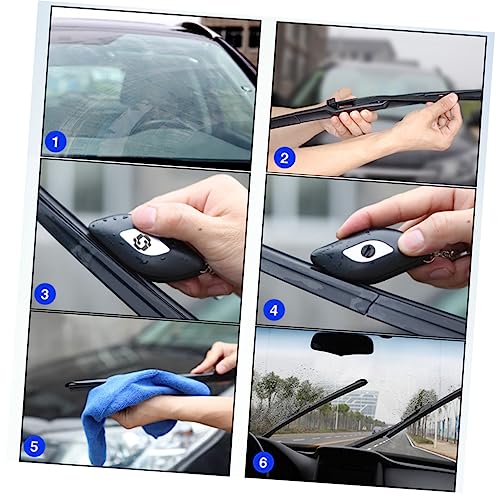 ibasenice 2 Peças Tira De Limpador De Pára-Brisa Ferramenta De Reparo De Pára-Brisa De Carro Ferrame