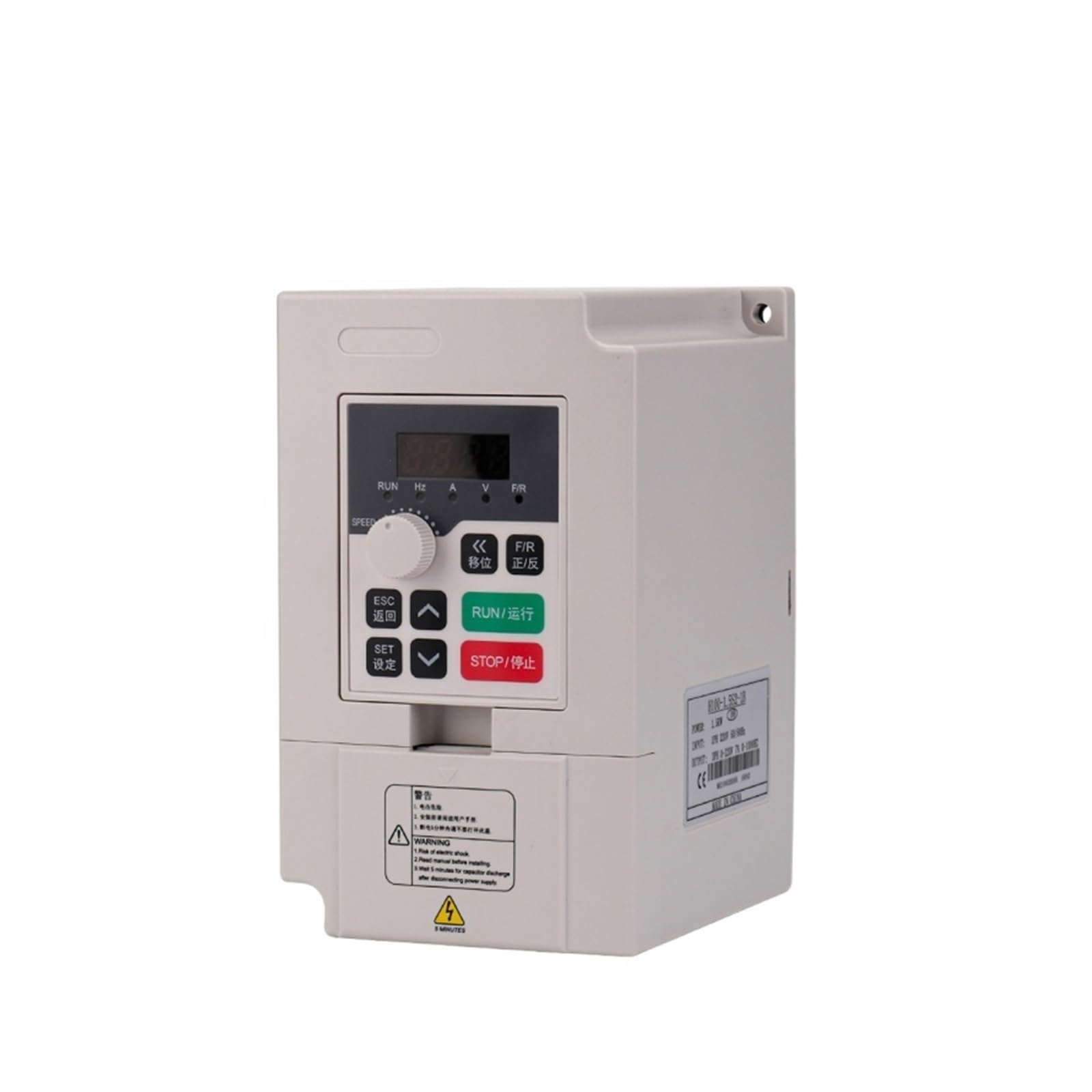 CVFRDD H100 VFD Inverter 1.5KW/2.2KW Frequency 220 110 Vector Inverter Converter Motor Speed Controller 0-1000Hz 1PH Input 3PH Output(2.2kw)