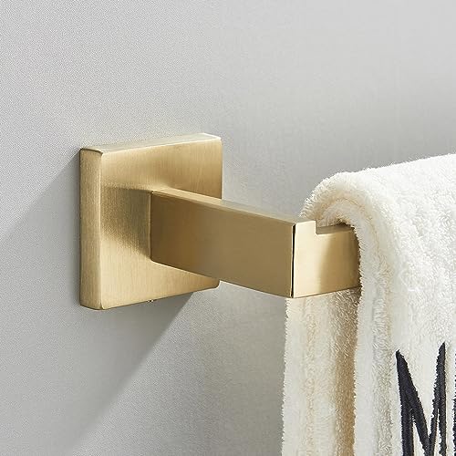 Accesorios de baño dorados de 40cm para crear un hogar acogedor 5