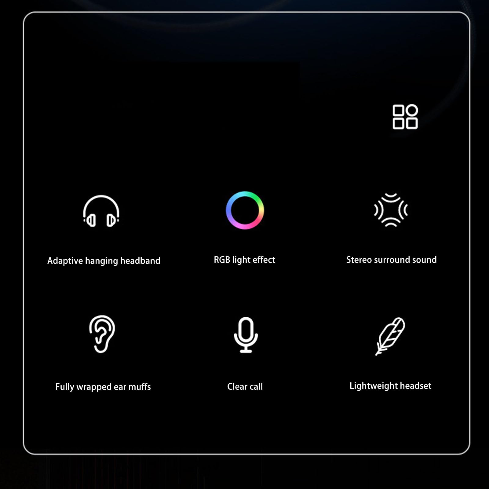 Bluetooth Kopfhörer, Katzenohr Kopfhörer mit Mikrofon, Verstellbarer Kopfbügel, Kabellose Kopfhörer mit 7 RGB LED Leuchten, Gaming Headset für Kinder und Erwachsene, 15 Stunden