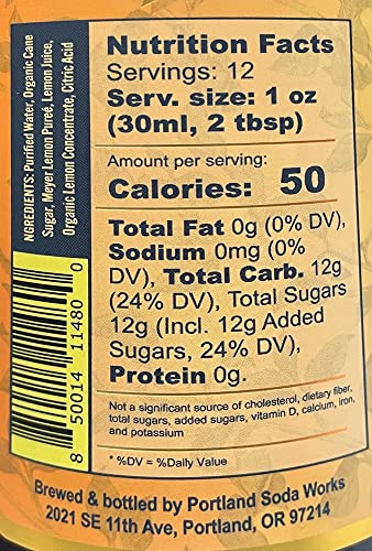 Portland Syrups Meyer Lemon Syrup Two-Pack #TOP3