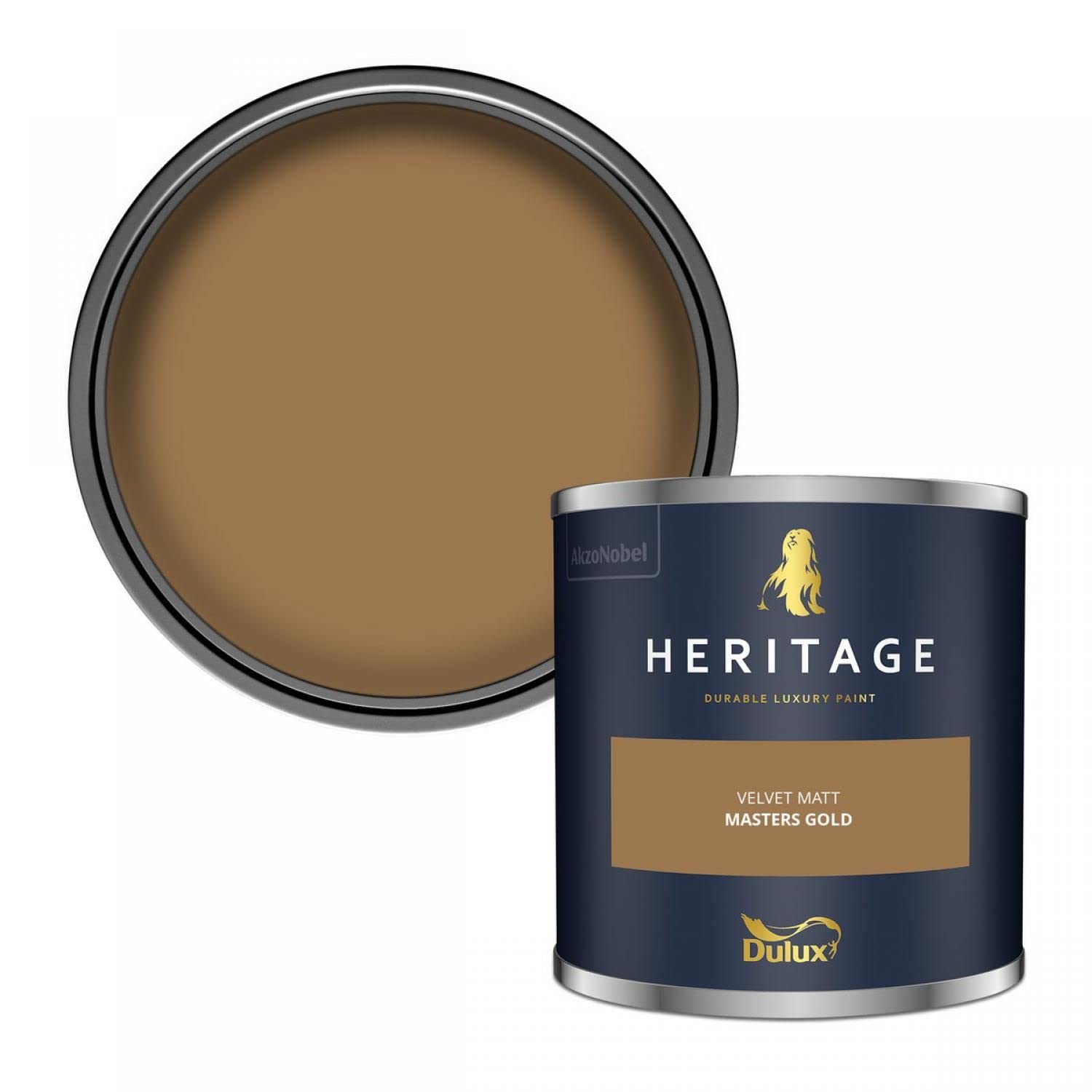 Dulux (Masters ) Heritage Velvet Matt 125Ml Tester Pot Gold