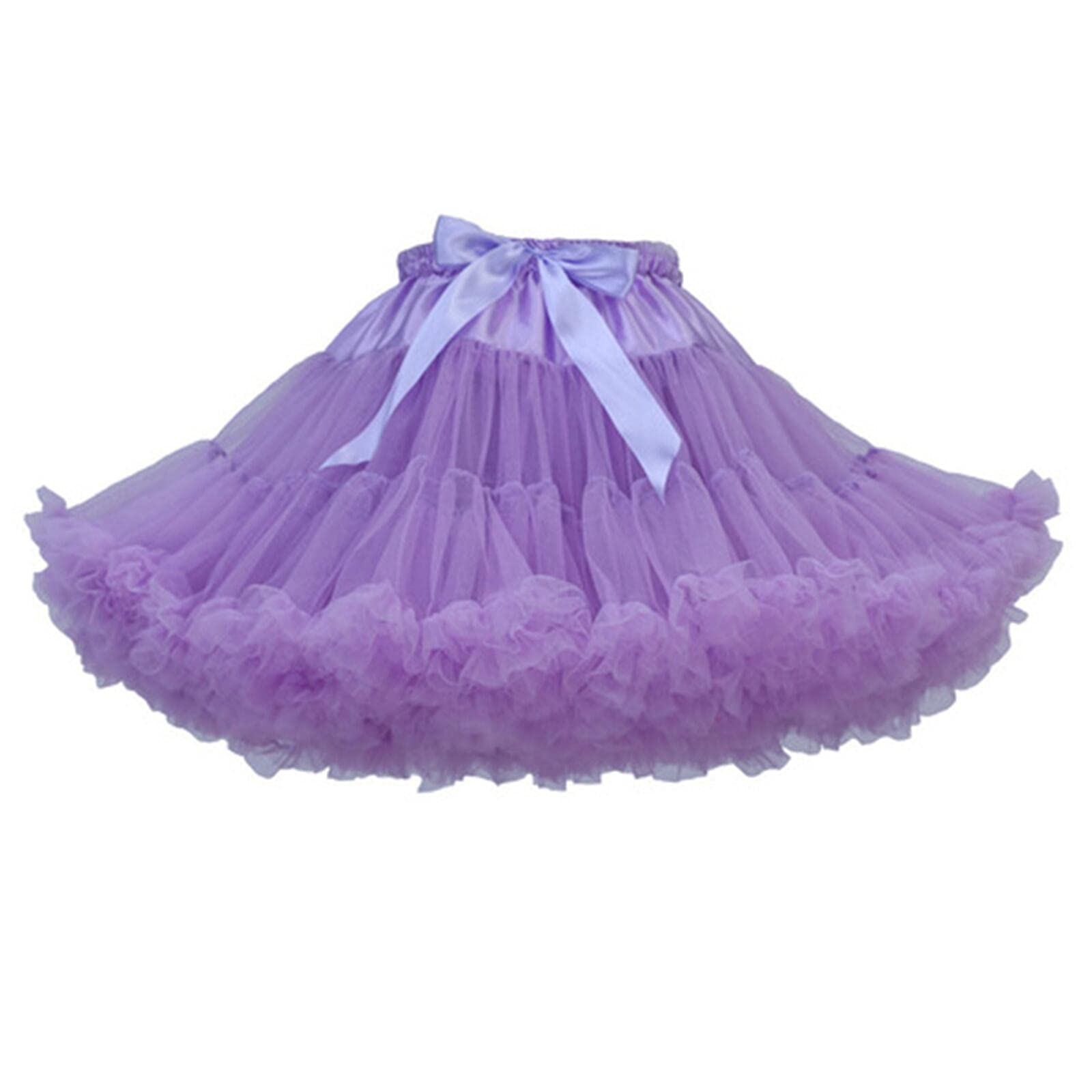 定価17,380円　パニエ（紫） Amazon.co.jp: Kuroobaa パニエ ボリューム スカート チュチュ