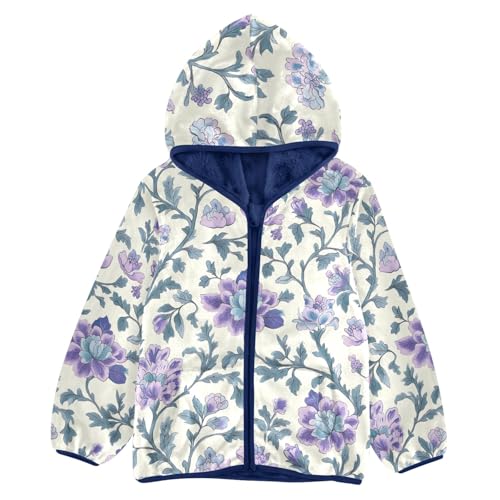 CHIFIGNO Cute Boys Fleece Jacket Winter Jacket Warm Winter Outwear with Pockets for Toddler and Kids