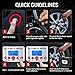 AUTOGEN Double Cylinder Air Compressor Tire Inflator 12V Heavy Duty Air Pump for Car Tires 150PSI Tire Inflator with Digital Pressure Gauge for Car, Truck, RV, Bicycle and Other Inflatabls