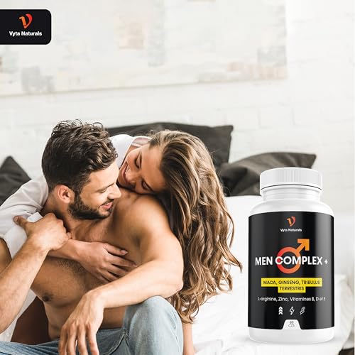 Testosterone Homme - Énergie, Performance Physique, Vitalité Masculine - Avec Maca, Tribulus Terrestris, Ginseng, L arginine, Zinc, Vitamines B, D et E – Image 4