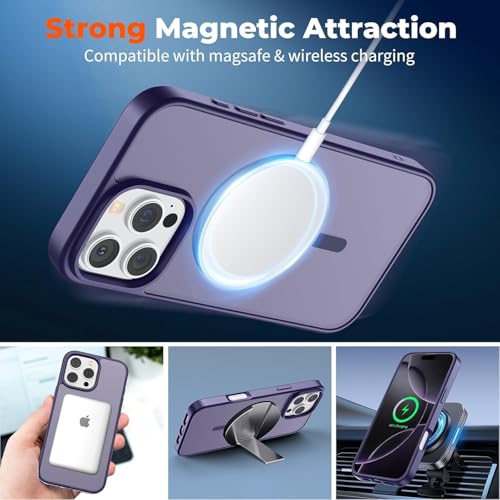 Image of AIBEX Back Cover Case for Apple iPhone 12 Pro Max MagSafe Compatible | Slim Case with Wireless Charging Support | Anti-Scratch, Anti-Fingerprint & Lightweight Military-Grade Protective Cover - Black