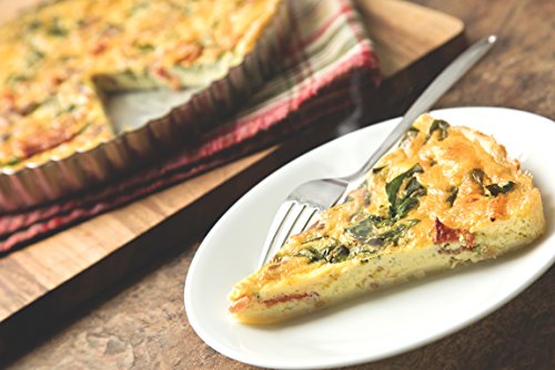 Fox Run Round Tartlet/Quiche Pan With Removable Bottom, Tin-Plated Steel, 9.5-Inch #TOP4