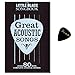 Produktbild Little Black Songbook - Great Acoustic Songs - 80 crowd-pleasing hits - [ lyrics/chords/guitar boxes] - Fender PLEK
