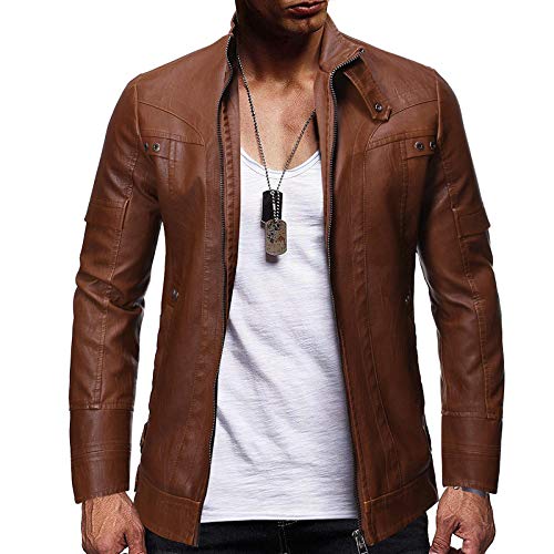 Blazer en cuir pour hommes : veste chaude élégante de qualité boutique pour l'hiver