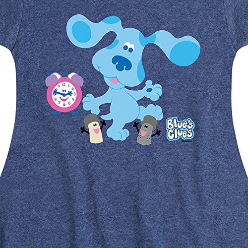 HYBRID APPAREL - Blue Clues & You! - Blue Clues Crew - Toddler and Youth Girls Fit and Flare Dress3