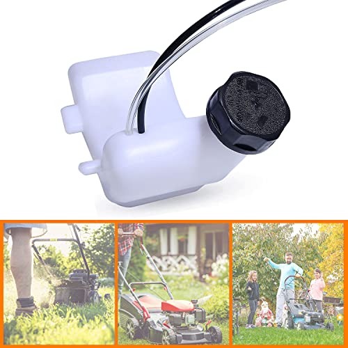 Mtanlo Gas Petrol Fueling Tanks Assemble Cap Bolt Hole For Mp429 Mp479 Tb525Ec Tb590Ec 753-06240 Bc5090 Cc148 Trimmers Grass Mower With W/ 2 Lines Fuel Replace Oem Part #TOP1
