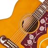 Epiphone J-200 Studio Jumbo Acoustic Electric, Natural with Bag