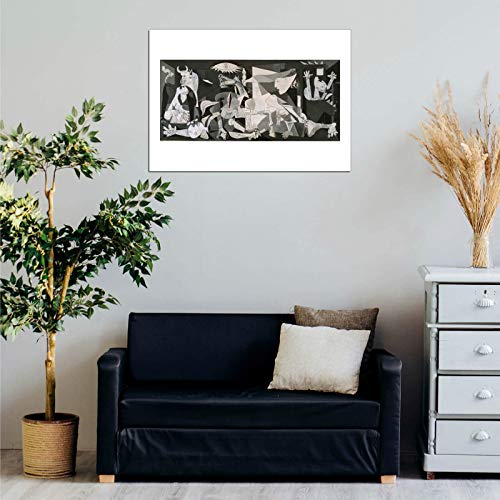 Guernica de Pablo Picasso affiche encadrée XL mate salon - 4