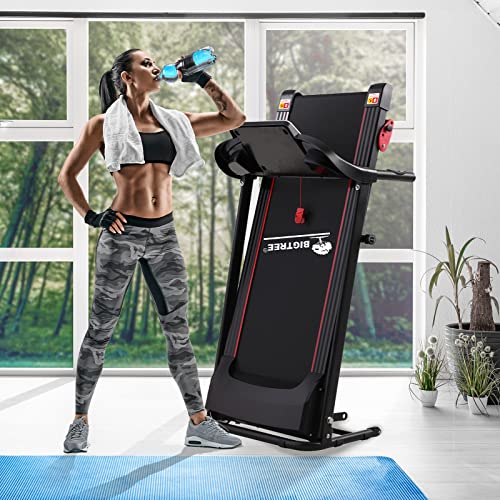 Profi Laufband klappbar, Elektrisch Laufband Heimtrainer für Zuhause, 1-12km/h, Automatische Schmierung… – Bild 4