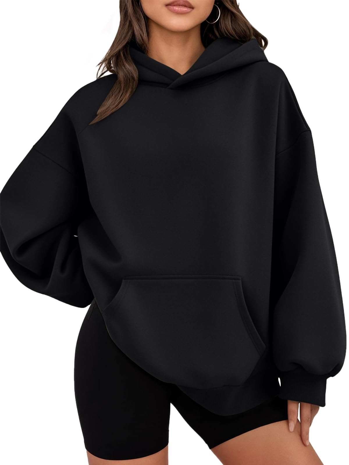 WYNNQUE Oversized Fleece Hoodie