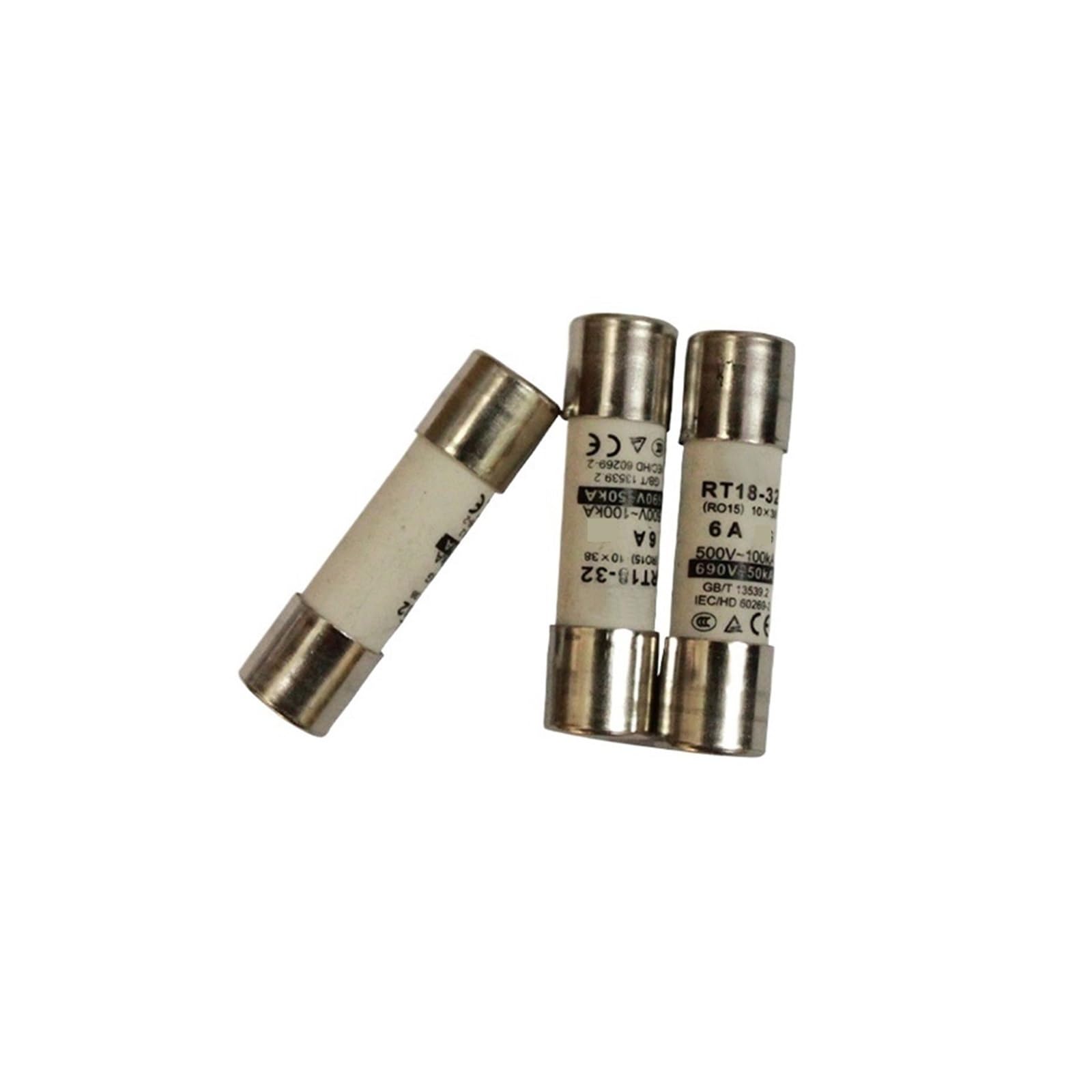 Fusible rapide RT18-32 RO15 500V 690V cartouche cylindrique 10x38 pour tableau