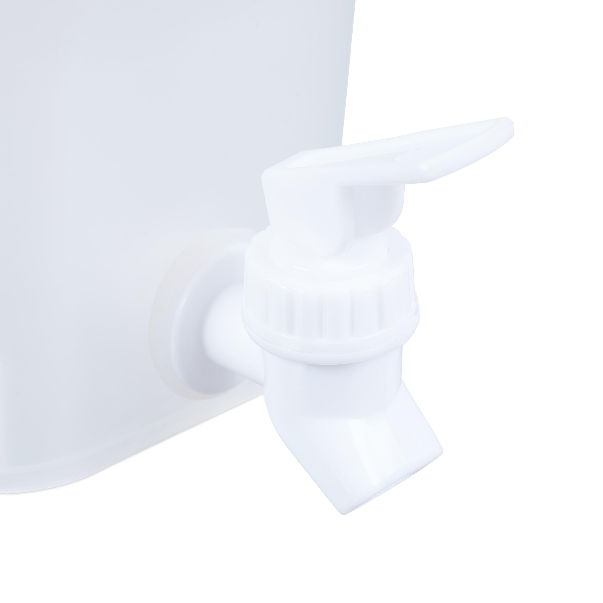 Relaxdays 2 Dispenser per Bevande, Distributore Acqua da Frigo, Erogatore Bibite 3 L, Rubinetto e Coperchio, Frigorifero