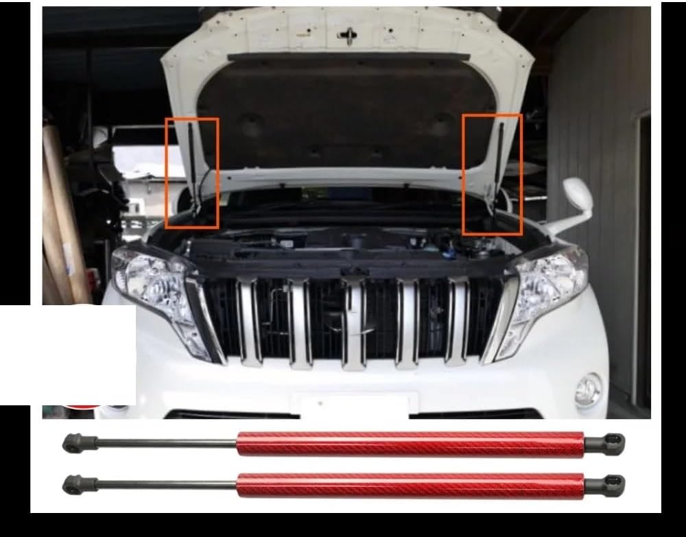 油圧サポート ボンネット フードダンパーランドクルーザープラド 150 シリーズランドクルーザー 2009-2013 520 ミリメ