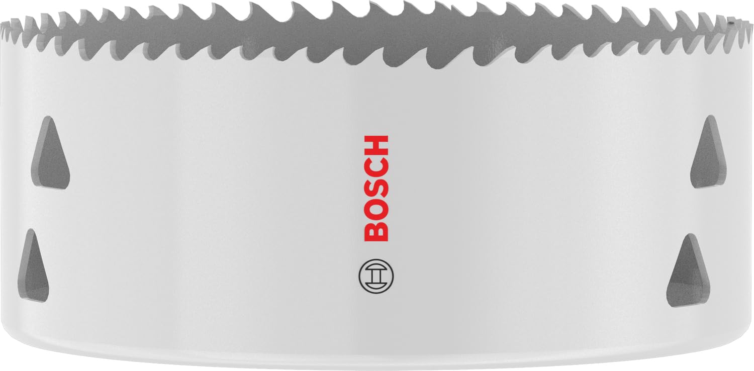 Bosch 1x Multi Material Threaded Hole Saw (for Steel, Drywall, Ø 105 mm, Professional Accessory Drill Driver)