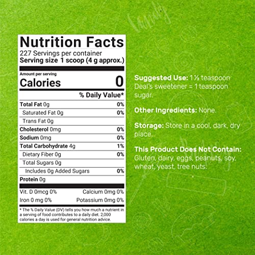 Allulose Sweetener 2 Pounds – Natural Sugar Subsitutes, No Aftertaste - Keto Friendly, Vegan, Zero Net Carb, Zero Calorie, Great for Cooking & Baking - Image 3