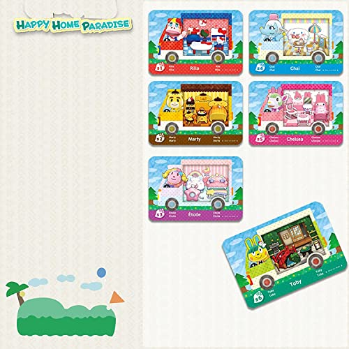 30 Pcs Mini NFC Villager Cards with Animal Crossing New Horizon Cards Compatible with Switch/Switch Lite/Wii U everyday.