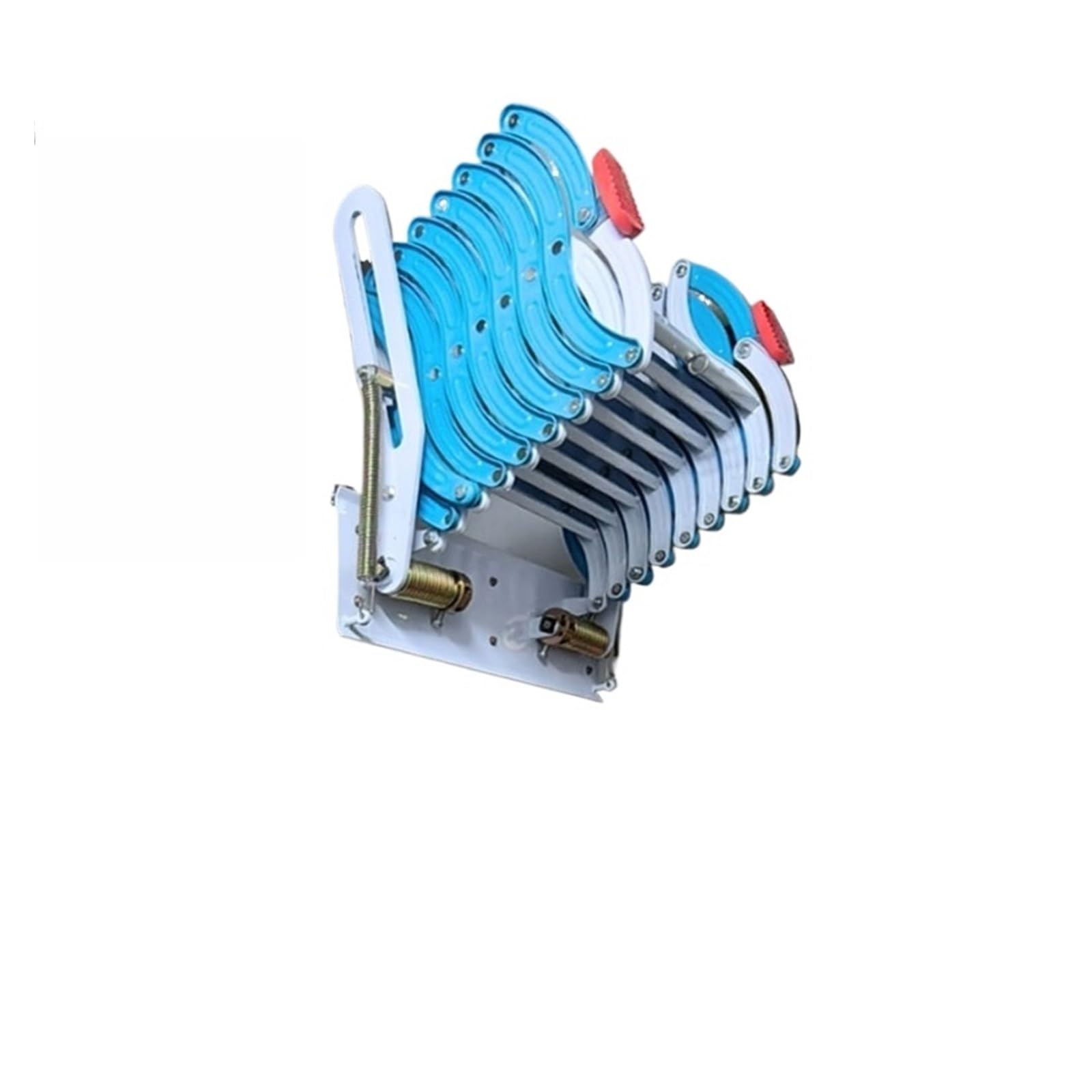 Escalera abatible for ático montada en la Pared, Plegable Estrecha