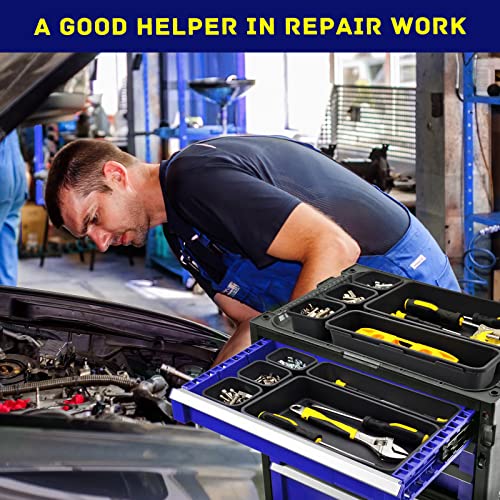 Tool Box Organizer, Tool Drawer Organizer Tray Divider, Toolbox Organization, Garage Tool Organizers And Storage, Tool Box Accessories For Rolling Tool Chest Cabinet (47Pcs) #TOP5