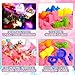 GAIETYDIY Unicorn Magic Sand Kit for Girls, Sensory Bins for Toddlers with LED Light, 2.2lbs Sensory Sand, Castle Decoration, Sandbox with lid, Unicorn Play Set, Beach Toy Gift for Kids 3 4 5 6 7 8…