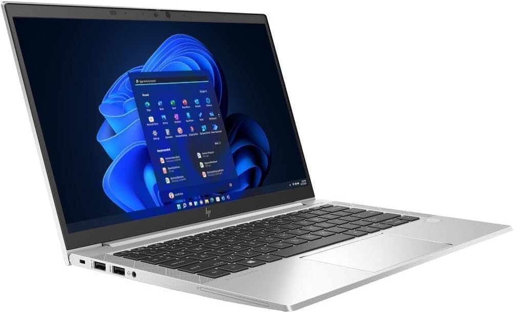 HP EliteBook 830 G8 13.3" FHD Laptop, Intel Core i7-1185G7, 3.0 GHz, 32GB RAM, 1TB SSD, Windows 11 Pro, Silver (Renewed)